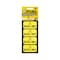Fuel Stickers Diesel Only Sticker, Fuel Can & Outdoor Power Equipment, Hvy-Dty, Yellow/Black, 2''x1'', 48PK Z-2X1DY-48PK - alternate 1